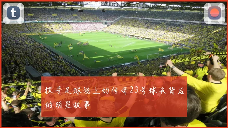 探寻足球场上的传奇23号球衣背后的明星故事
