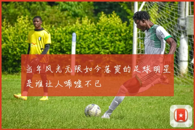 当年风光无限如今落寞的足球明星是谁让人唏嘘不已